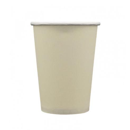 Bicchieri Carta Qui Party 250ml Tortora - 15 Pezzi | Feste & Eventi