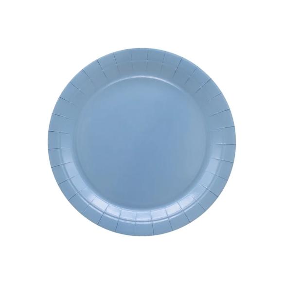 Piatti Carta Monouso 18cm Carta da Zucchero Qui Party 15 pz