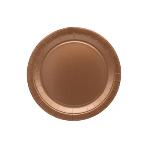 Piatti Qui Party Rosa Gold 18cm - 15 Pezzi | Feste ed Eventi
