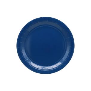 Piatti Carta Monouso 18 cm Blu Navy Qui Party - 15 Pezzi