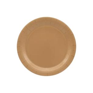 Piatti Carta Monouso Qui Party Moka 18cm - 15 Pezzi | Feste