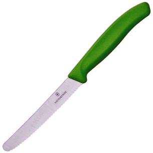 COLTELLO TAVOLA ONDULATO VERDE VICTORINOX