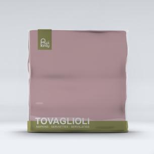 Tovaglioli Carta Qui Party Rosato 33x33 cm 2 Veli 40 Pezzi