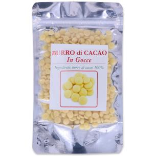 Burro di Cacao in Gocce 100% Naturale Graziano 50g | Pasticceria 2
