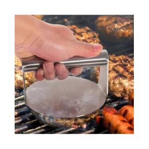 Pressa Hamburger De Luca Inox Ø 14 cm - Qualità Professionale 2