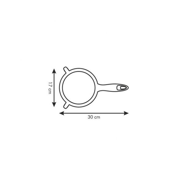 Tescoma Colino PRESTO 17 cm Rosso - Acciaio Inox