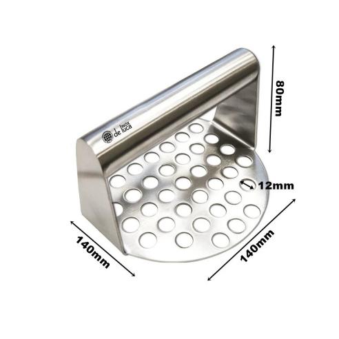 Pressa Polpettine e Schiaccia Patate De Luca Inox 14cm Professional
