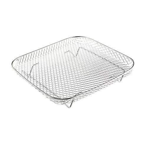 De Luca Griglia Cestello Quadrata 20cm Inox per Friggitrice ad Aria