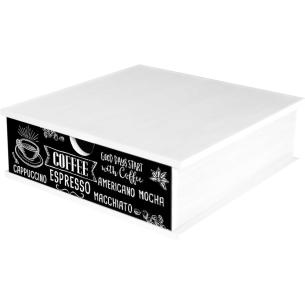 Lupia Cassetto Porta Capsule Caffè White Blackboard 33x33 cm 2