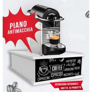 Lupia Cassetto Porta Capsule Caffè White Blackboard 33x33 cm