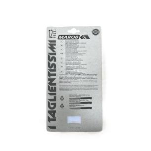 Marob I Tagliantissimi: Set 12 Coltelli Tavola Bianchi 11cm 2