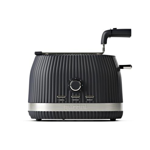 Guzzini Tostapane Sous Chef Bio-Based Antracite | 8008392424017