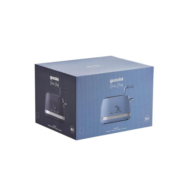 Guzzini Tostapane Sous Chef Bio-Based Antracite | 8008392424017