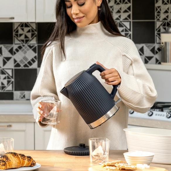 Bollitore Elettrico Guzzini Sous Chef 1,7L - Nero | Design & Sostenibilità