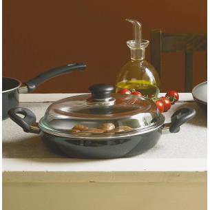 Ballarini Coperchio Vetro 24 cm | Resistente 150°C e Lavastoviglie 2