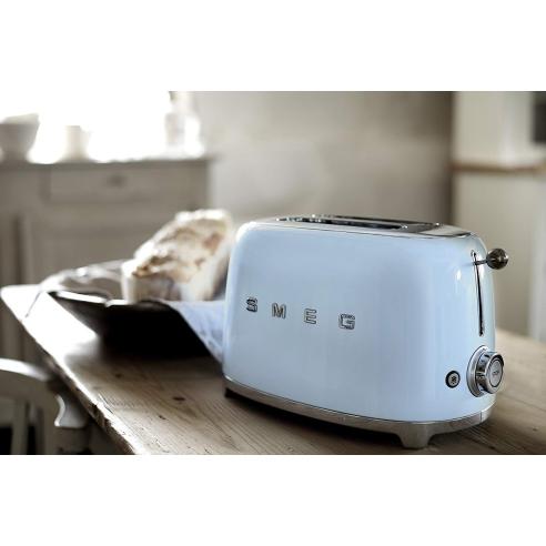 TOSTAPANE TOASTER 2 FETTE BLU SMEG