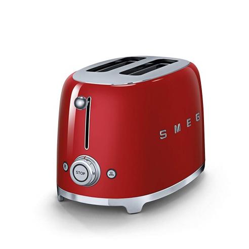 Tostapane 2 Fette, Bianco TSF01RDEU SMEG