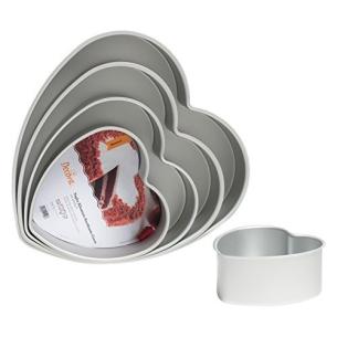 Decora - Teglia Professionale in Alluminio Anodizzato Forma Cuore 15xh7,5 cm 2