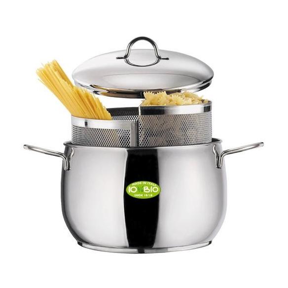 Cestello cuocipasta doppio