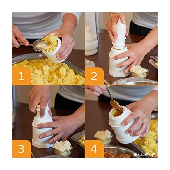 Arancinotto - Stampo per arancini a punta di 80 g