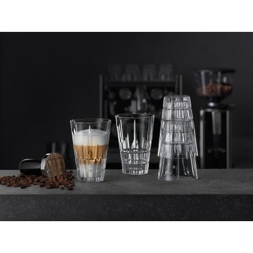 Spiegelau - Set 4 Bicchieri Vetro Collezione Perfect Serve Latte