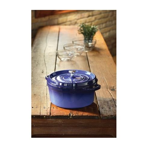 Staub - Casseruola cocotte in ghisa smaltata cm 22 blu