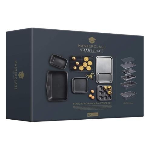 Masterclass - Kit Teglie da forno impilabili Acciaio al Carbonio