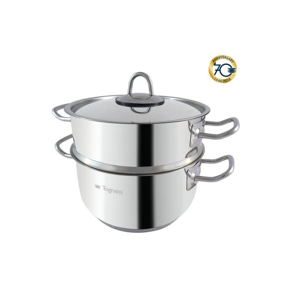 Tognana - Pentola Vaporiera set 3 pezzi 22 cm Vanitosa