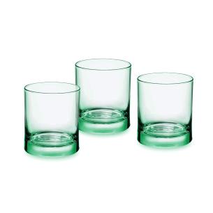 Bormioli - Bicchiere Acqua Iride Set 3 pz Verde 25 cl