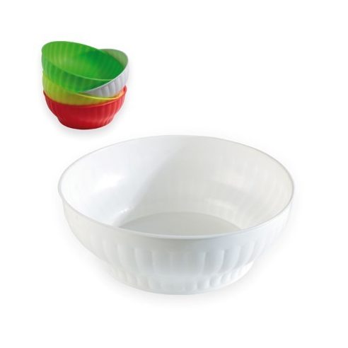 Insalatiera Costolata in plastica diametro 25 cm