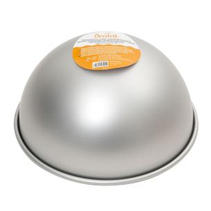 Decora - Stampo mezza sfera in Alluminio Anodizzato 24x12h cm