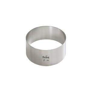 Decora - Shape for cakes stainless steel circle diameter 5