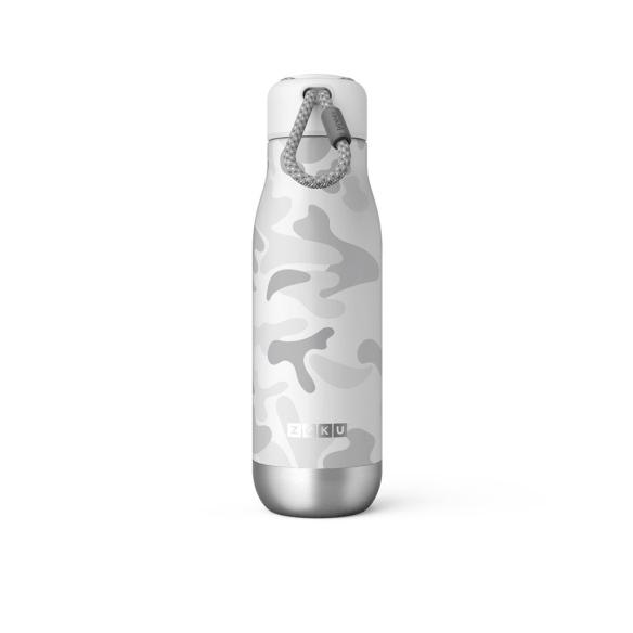 Thermos termico Zoku - Bottiglia termica in Acciaio Inox 18/8 Bianco