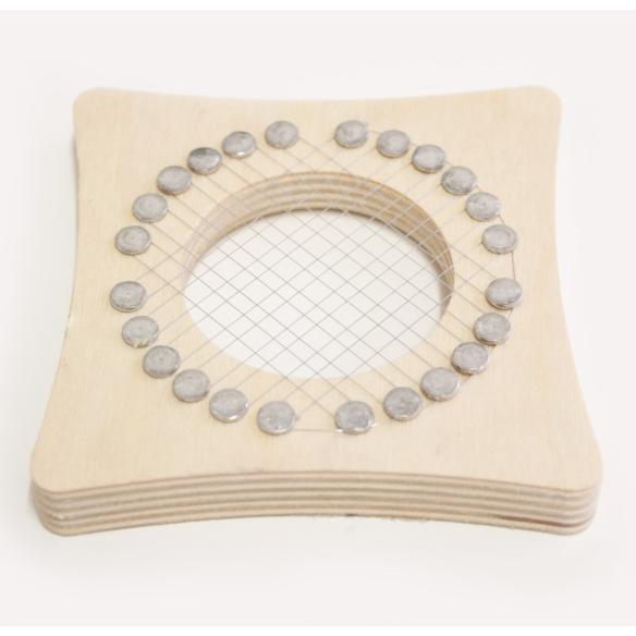 Calder - Taglia Puntarelle in multistrato betulla e filo in acciaio Made in Italy