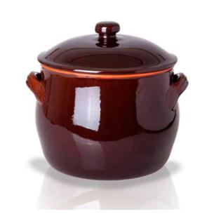 Benegiamo - Terracotta Pot with Lid 2 Handles Ø24 cm
