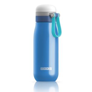 Zoku - Bottiglia Bimbo Ultraleggera in Acciaio Inox 500 ml Blu