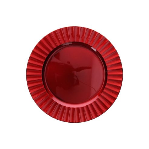 Tognana - Sottopiatto Natalizio Rosso Ala 33 cm