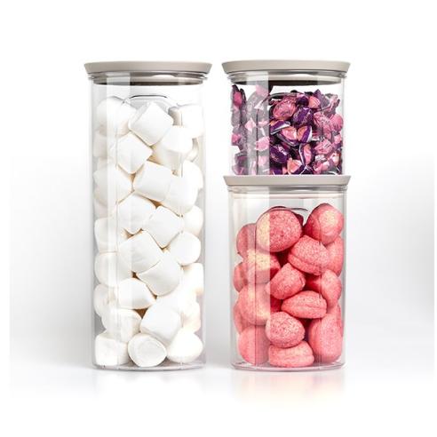 Stefanplast - Barattolo Tondo 2,2lt Tortora Tosca