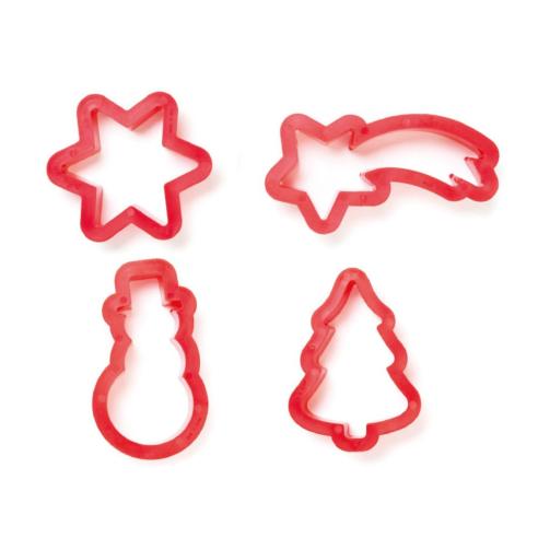 Decora - Set 4 Tagliapasta soggetti natalizi