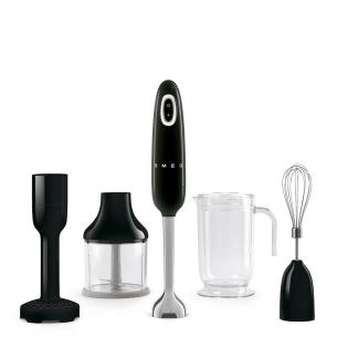 Smeg - Retro 50s Style Electric Hand Blender Black HBF22BLEU