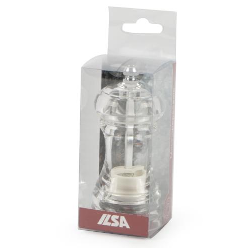 Ilsa - Macina Pepe e Sale Acrilico 10 cm