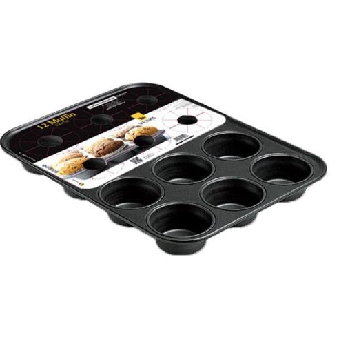 stampo Vespa - Teglia per Muffin in Alluminio Antiaderente 12 Posti