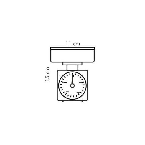 Tescoma - Bilancia da Cucina Analogica Meccanica Delicia 500g