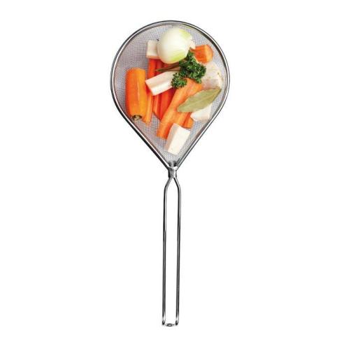 Tescoma - Colino Scolatutto GrandChef Ovale 14x18 cm Acciaio Inox Scolapasta