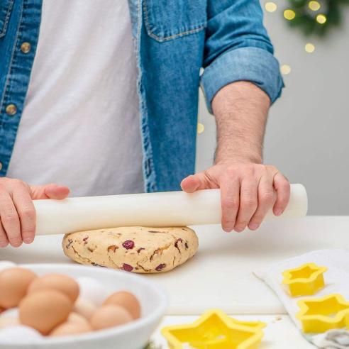 Decora - Mattarello in Plastica Alimentare 33 x 4.5 cm