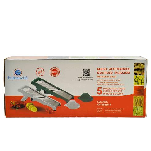 Affetta verdure Mandolina Affettatrice Manuale Regolabile in Acciaio