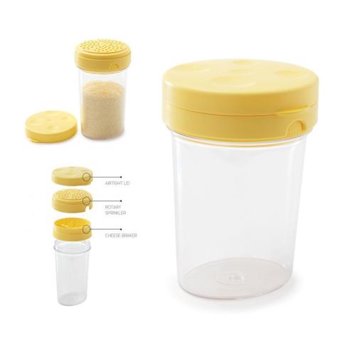 Spargi Formaggio Snips - Contenitore Spargiformaggio Grattugiato 14 cm