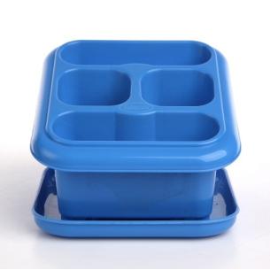Portaposate Tontarelli - Scolaposate in Plastica da Lavello con Vassoio Bianco 2