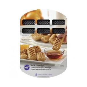 Stampo Wilton - Teglia Antiaderente 18 Mini Waffle 2