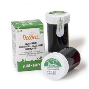 Decora - Gel Colorante Alimentare per Dolci Verde Foglia 28g